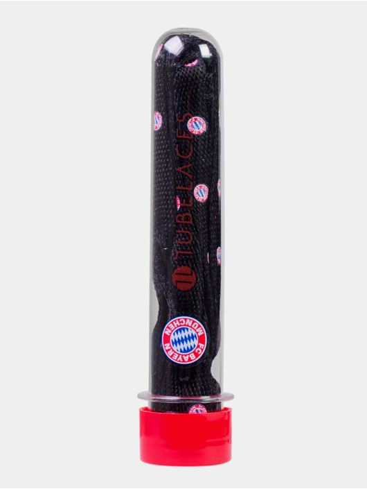Tubelaces Cordón de los zapatos Fc Bayern 5er-Pack negro